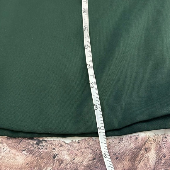 Worthington Women's Forest Green Bow Tie Midi Dress Long Sleeve Career Size M - Picture 13 of 16